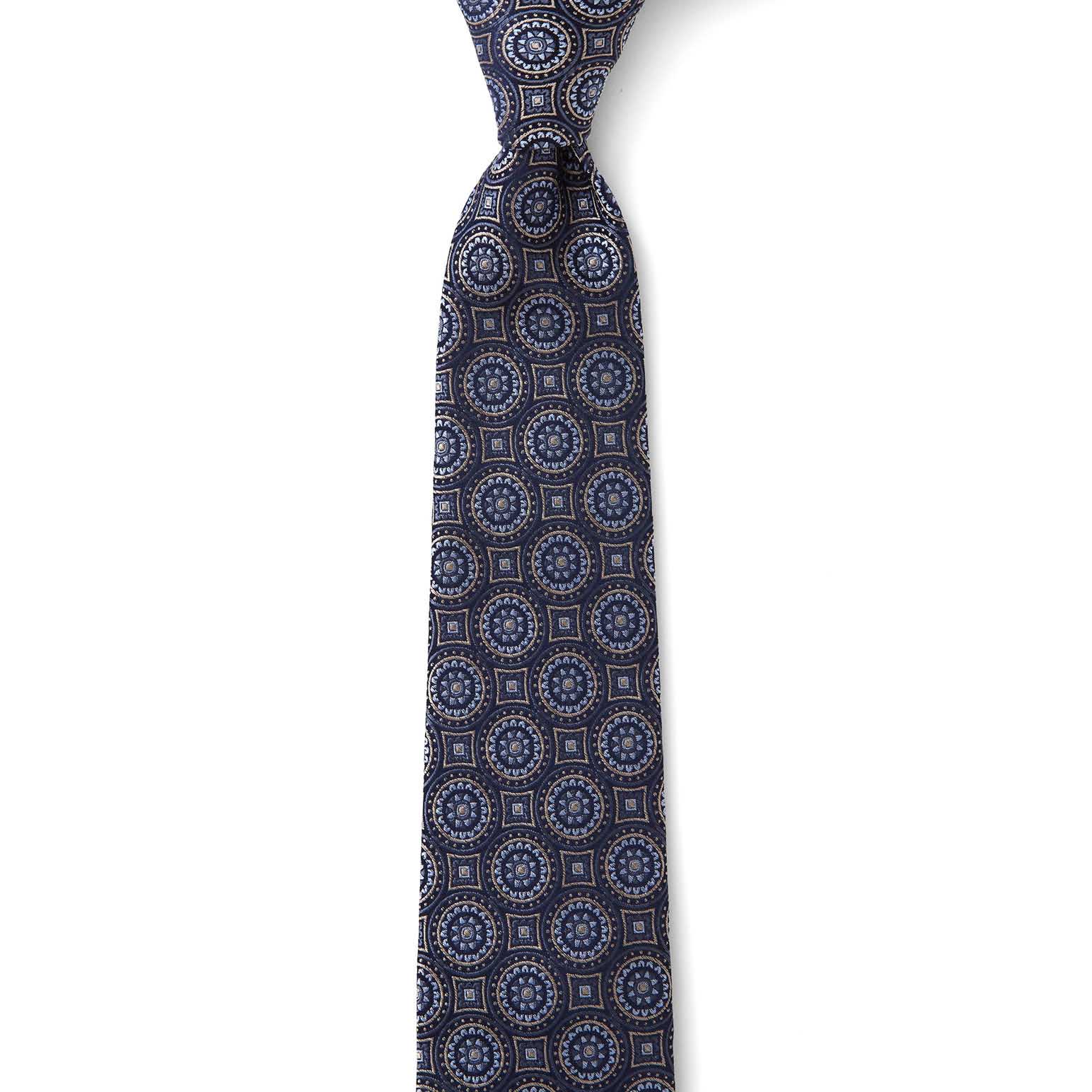 Joe Black Rondelle Foulard 7.5cm Tie