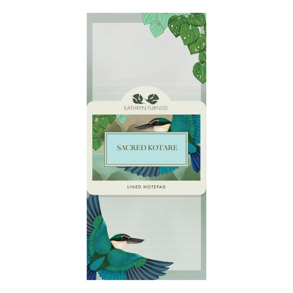 Kathryn Furniss Sacred Kotare List Pad