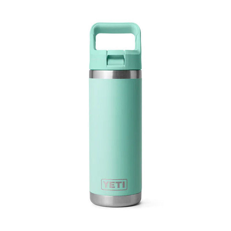 YETI Rambler&reg; 18oz (530ml) Insulated Water Bottle with Colour-Matched Straw