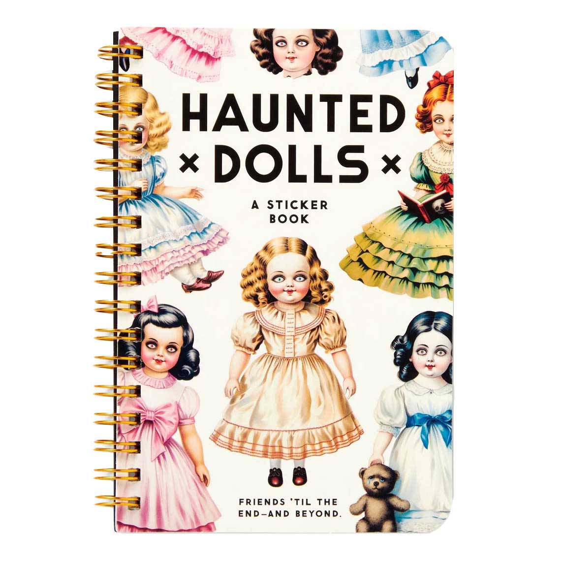 Brass Monkey Haunted Dolls Sticker Book