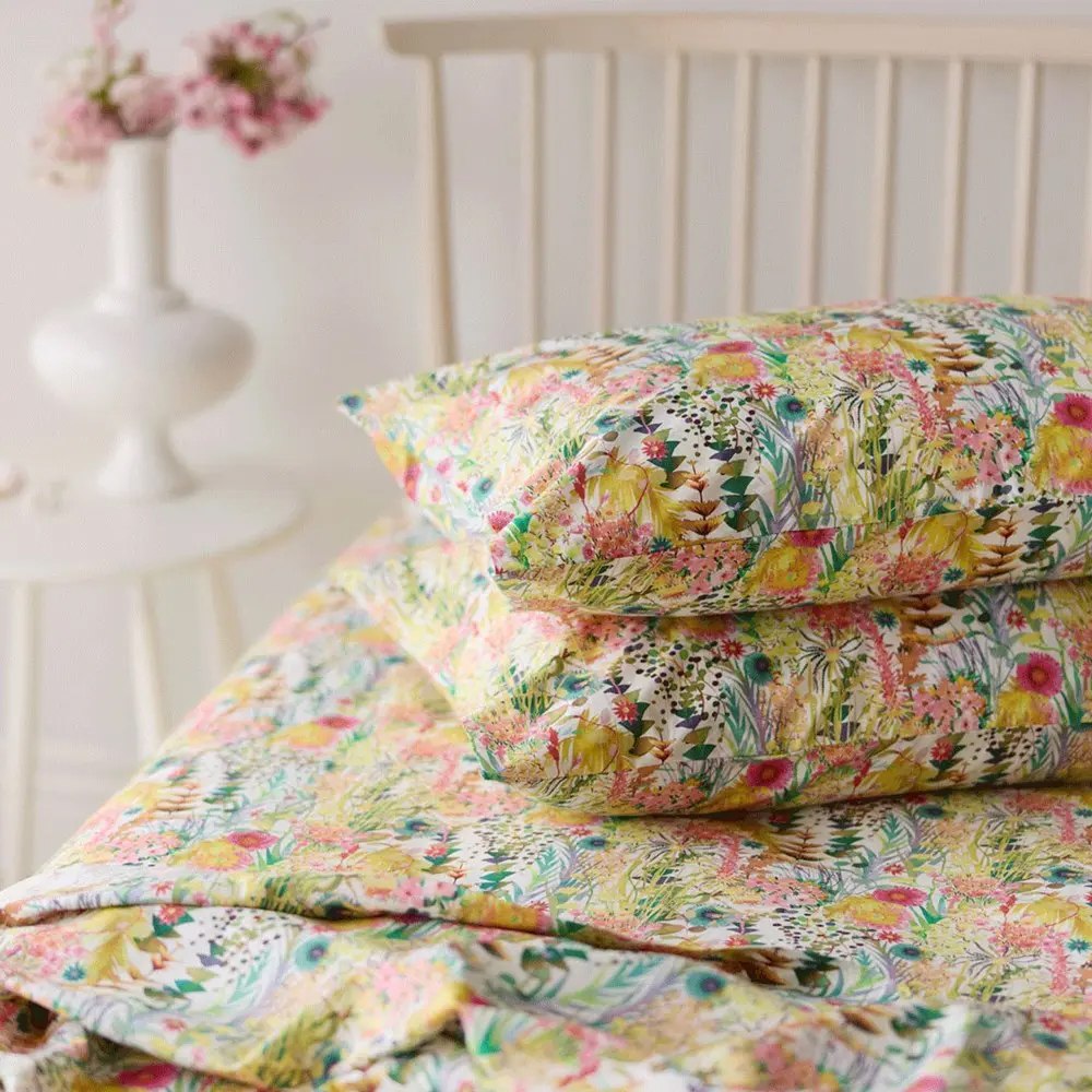 George Street Pillowcase Made With Liberty Fabric