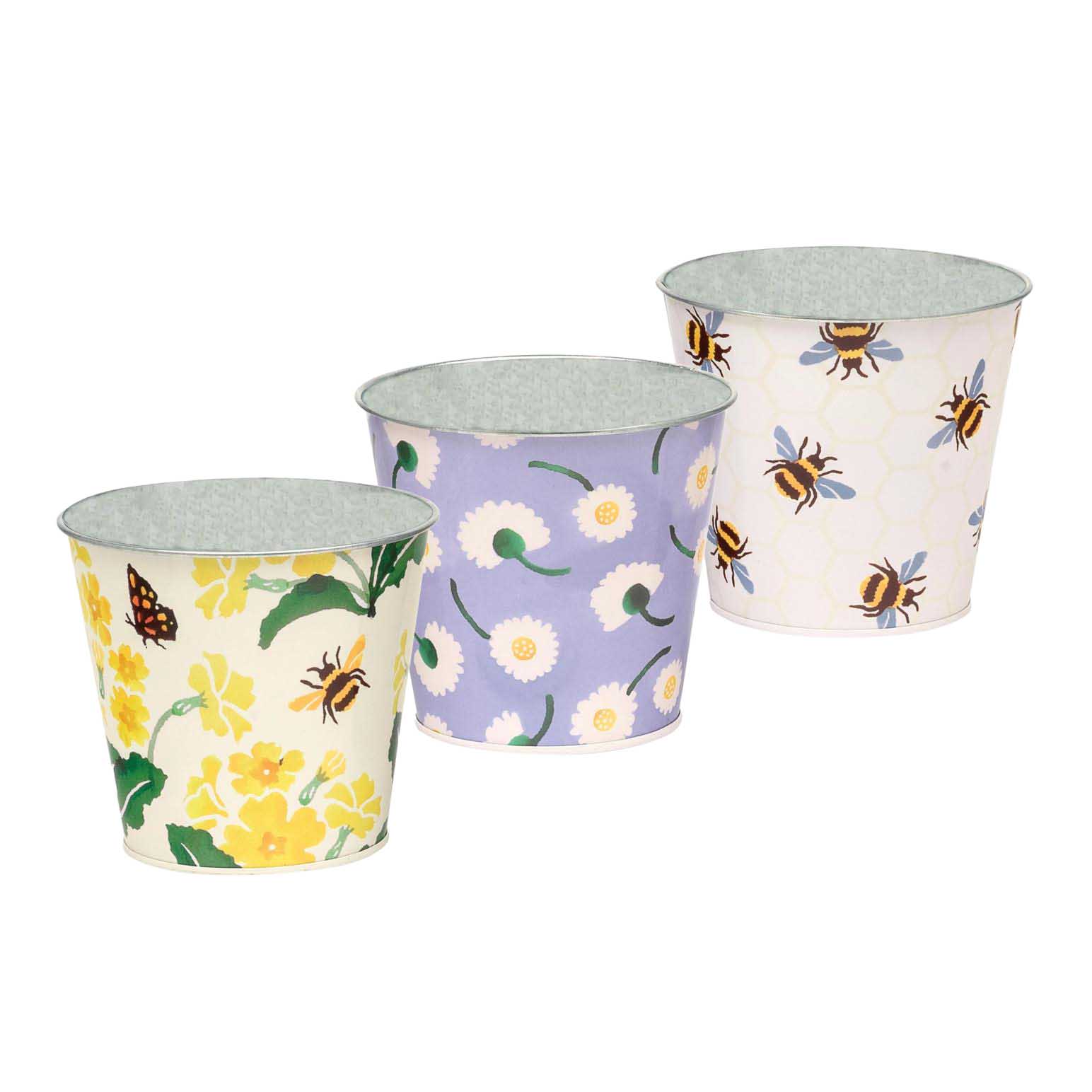 Emma Bridgewater Spring Set Of 3 Herb Pots