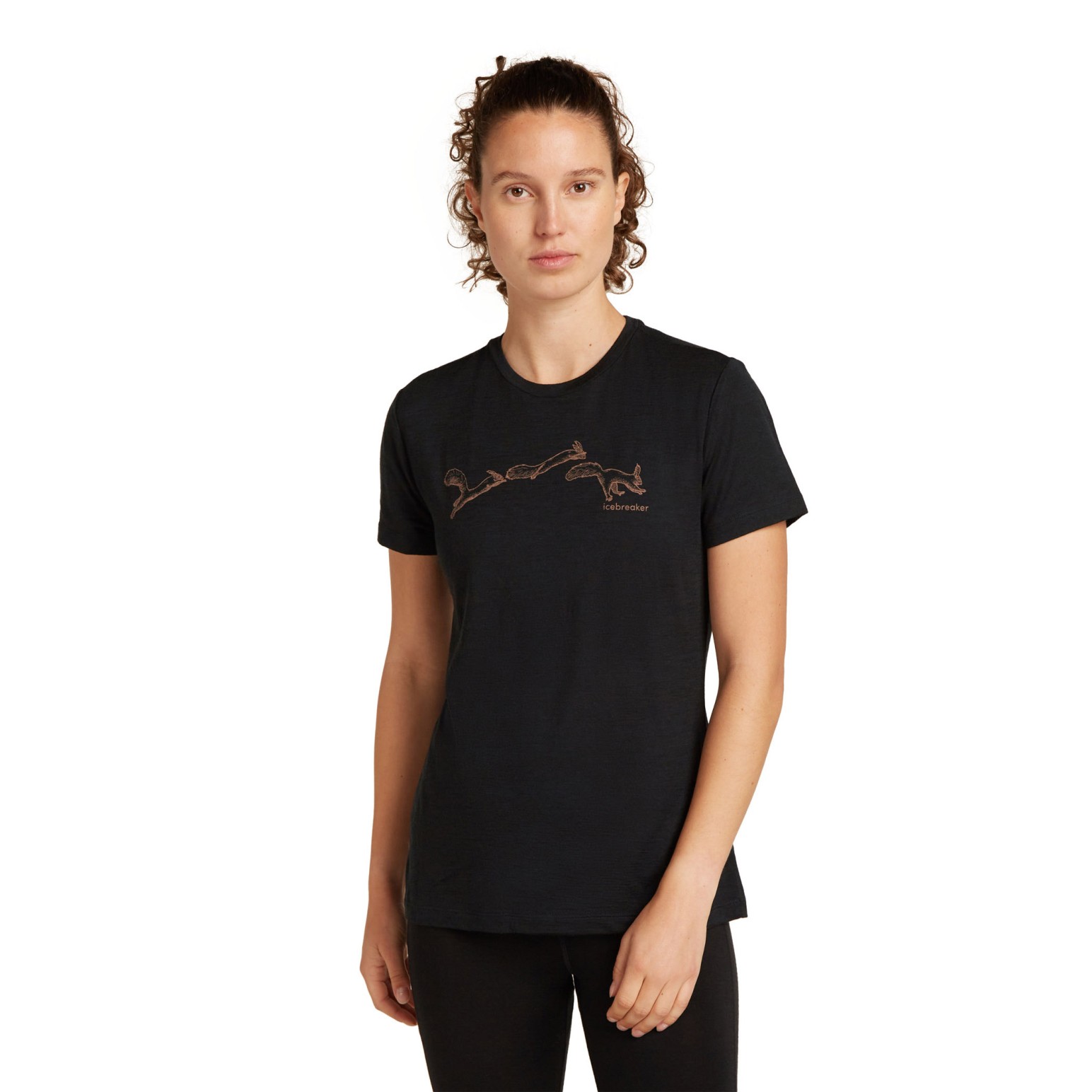 Icebreaker W Merino 150 Tech Lite SS Tee Airbourne Squirrel