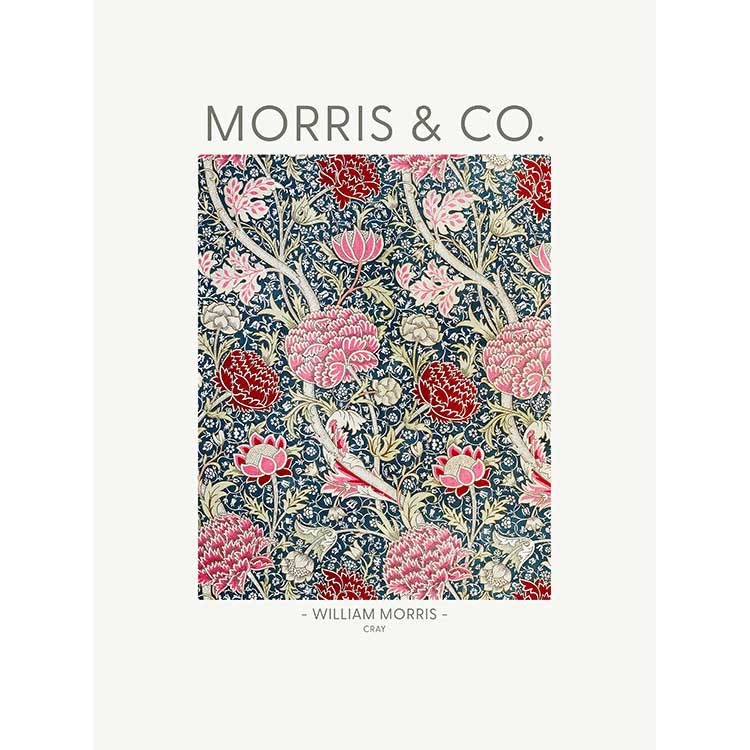 Cray Watercolour Print - William Morris