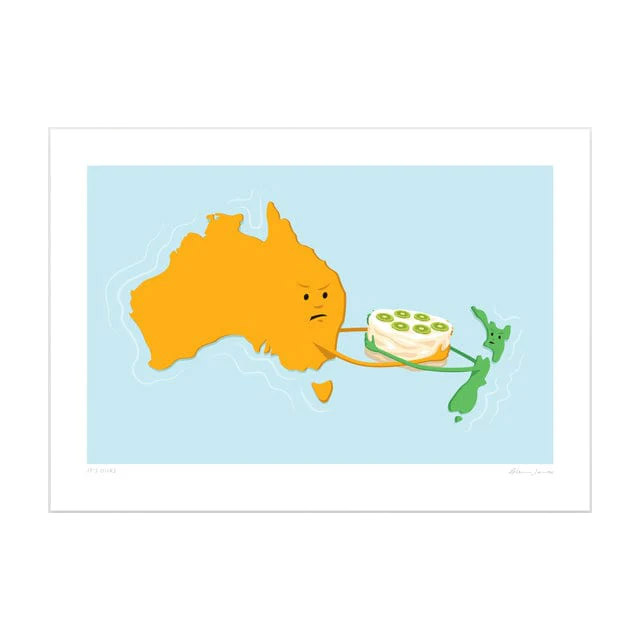 Glenn Jones Art A4 Print - It’s Ours