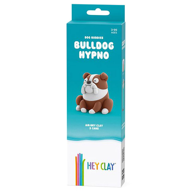 Hey Clay Bulldog Hypno Series Dog Buddies 3 Cans