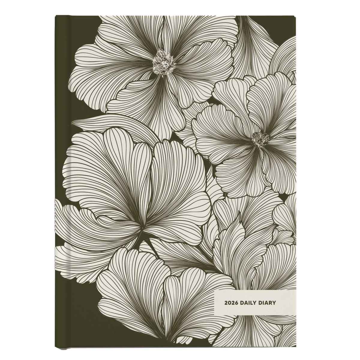 Father Rabbit Olive Deco Daily Diary 2026