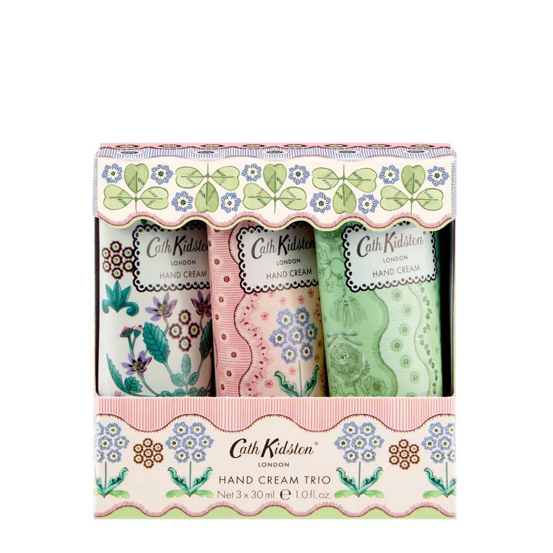 Cath Kidston Woven  Flowers Hand Cream Trio