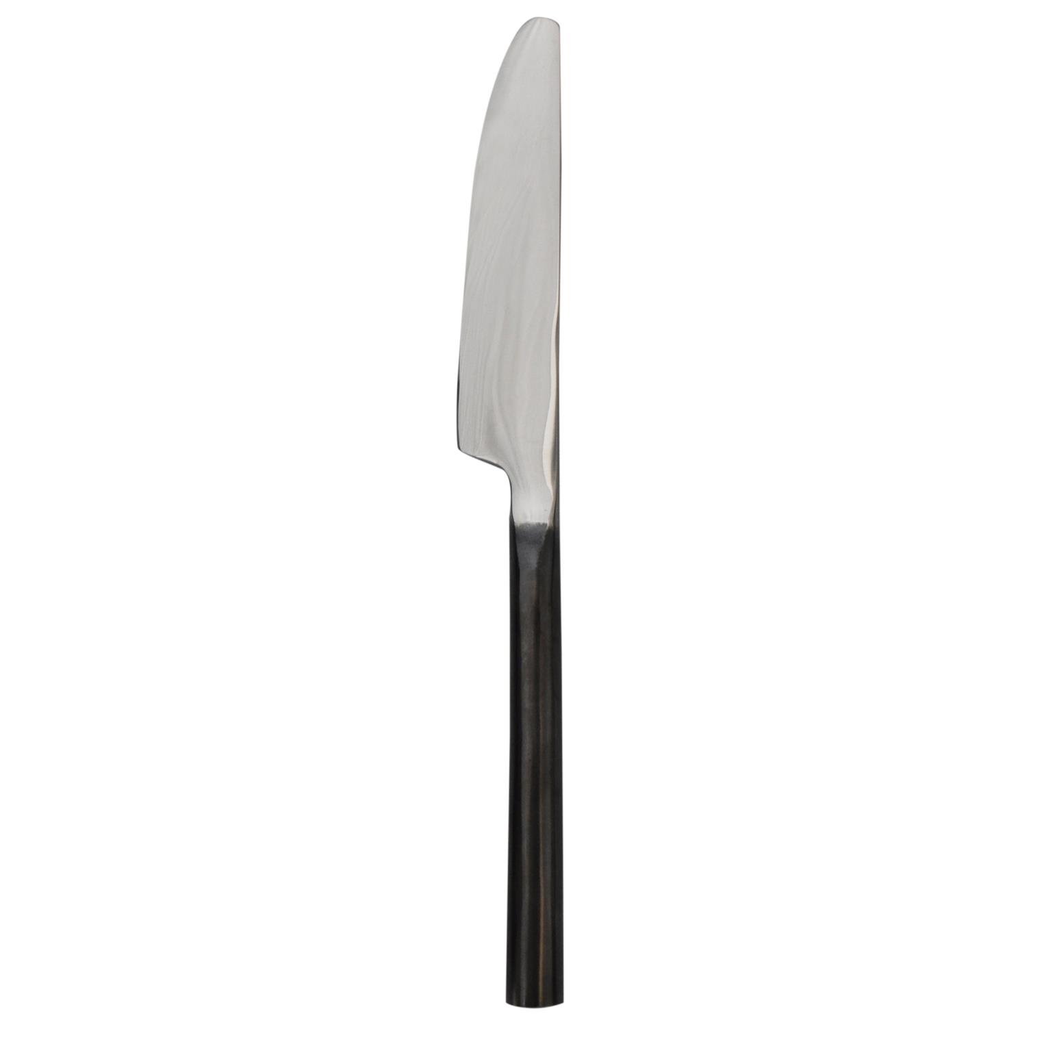 French Country Black Handle Dinner Knife