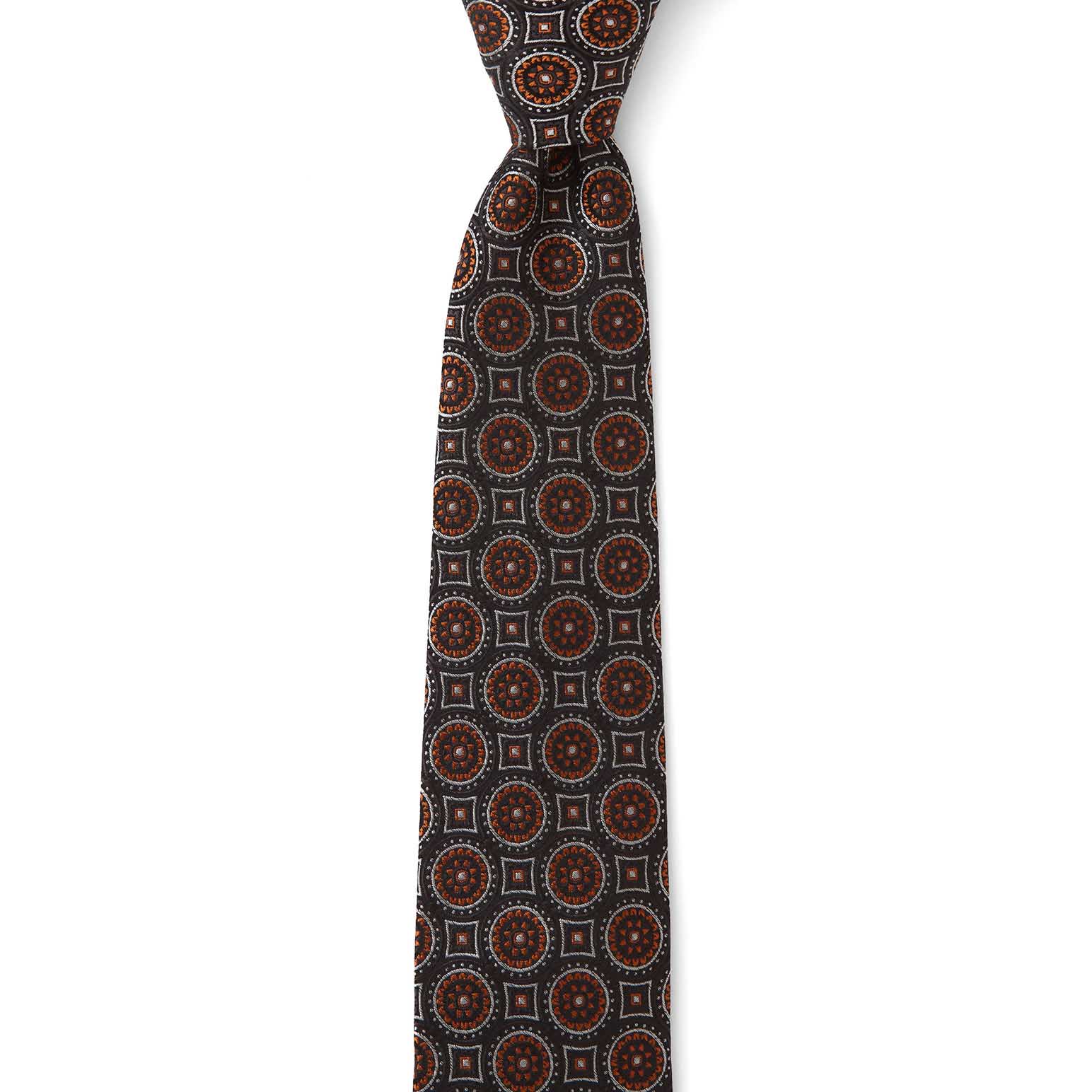 Joe Black Rondelle Foulard 7.5cm Tie