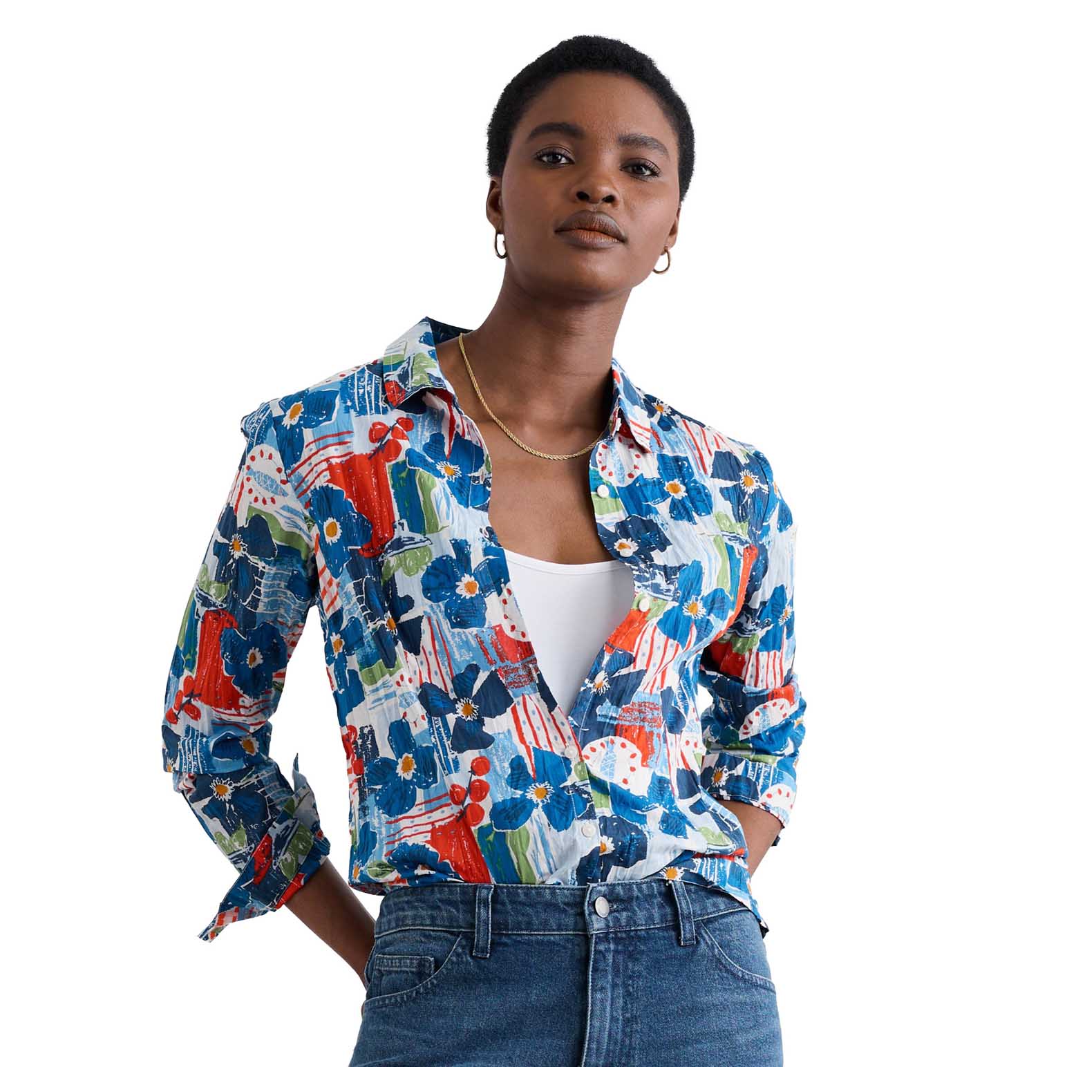 Seasalt Cornwall Larissa Shirt Table Sketch Chalk