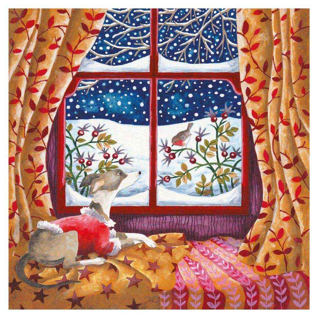 Museums & Galleries Favourite Window Seat Christmas Card 8Pk