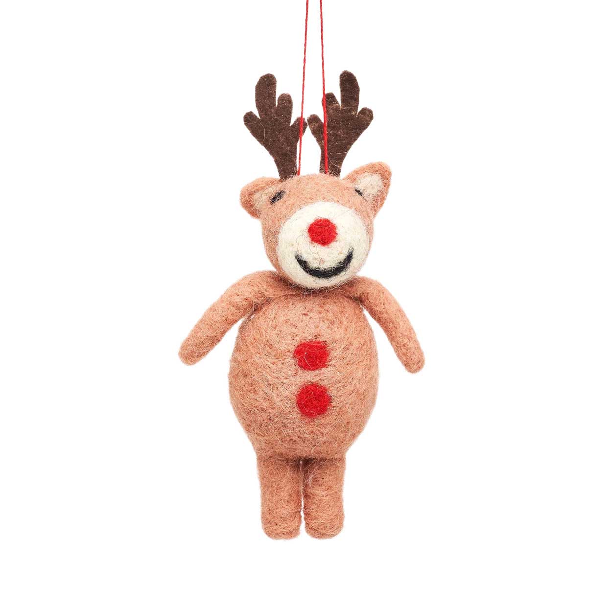 Sass & Belle Rudolph Felt Decoration