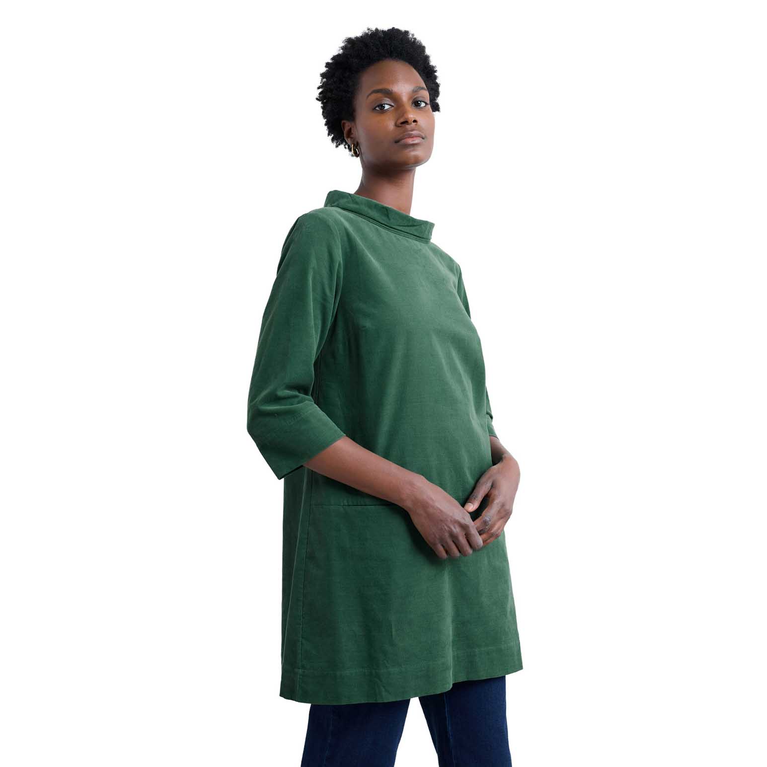 Seasalt Cornwall Sail By The Stars Tunic Dark Forage