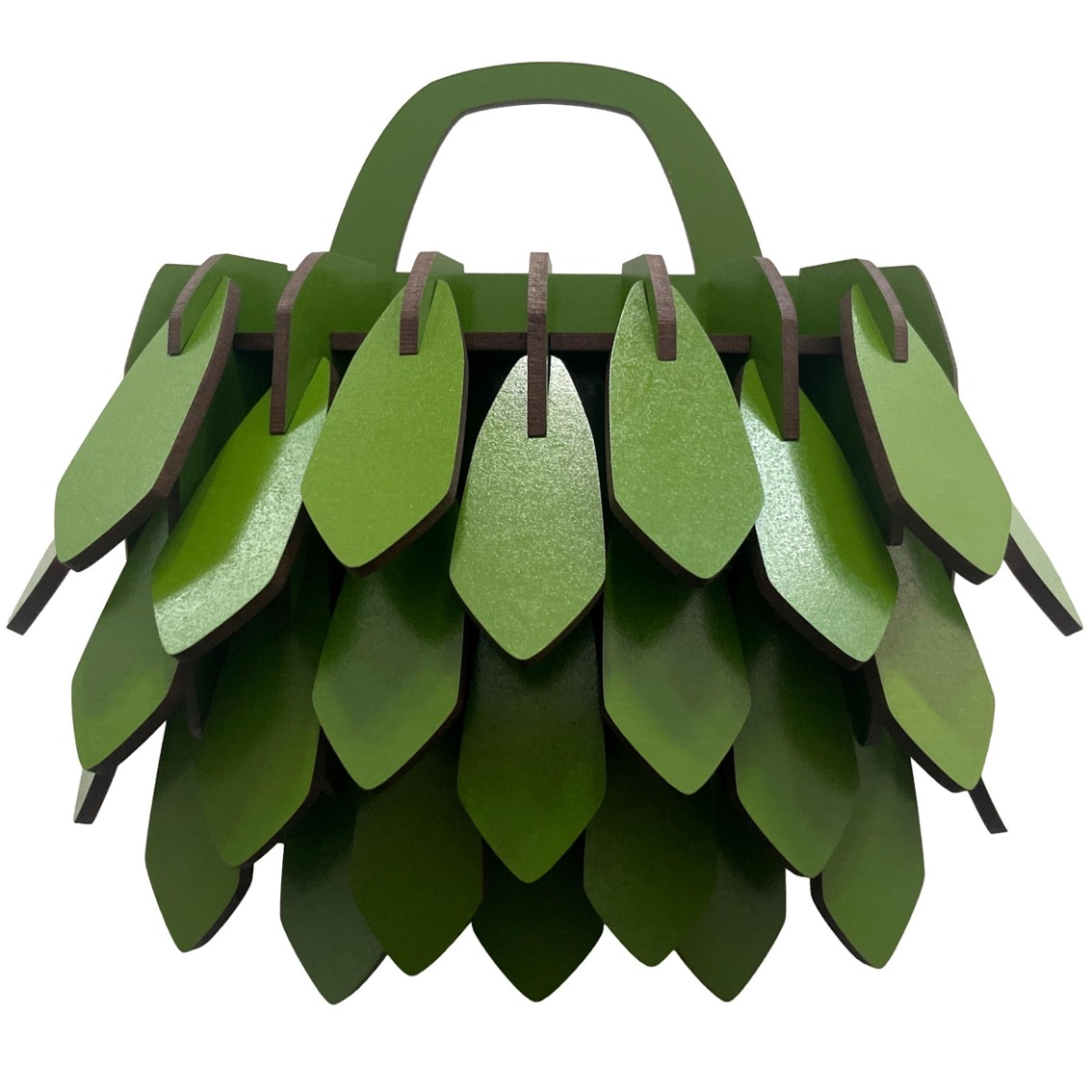 Abstract Designs Kitset Wall Kete Green