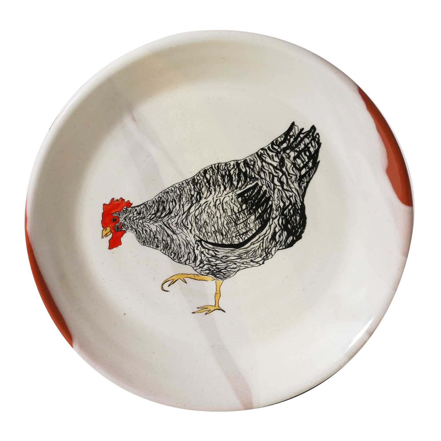 Robert Gordon Plate 17cm - Mabel RGA x Emogens Chickens