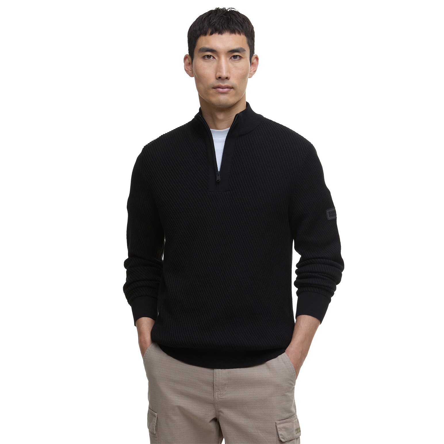 Barbour International Dune Half-Zip Jumper
