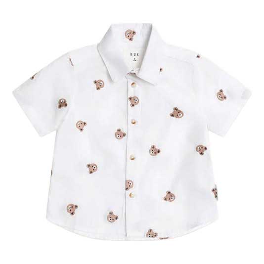 Huxbaby Shortsleeve Huxbear Button Up3-5Y