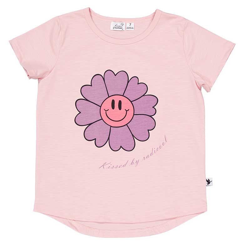 Kissed By Radicool Happy Flower Tee