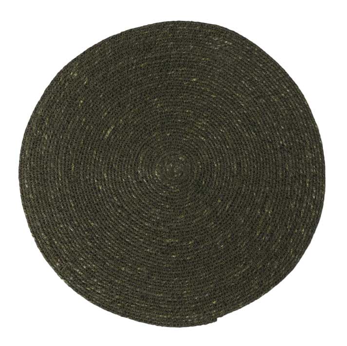 Citt&agrave; Woven Placemat Olive 34cm