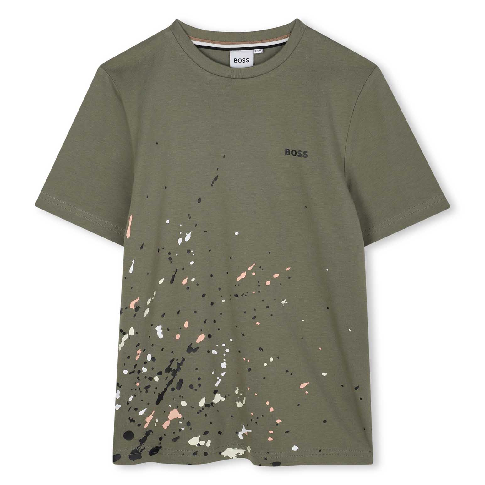 BOSS Print LS Tee 8Y-10Y