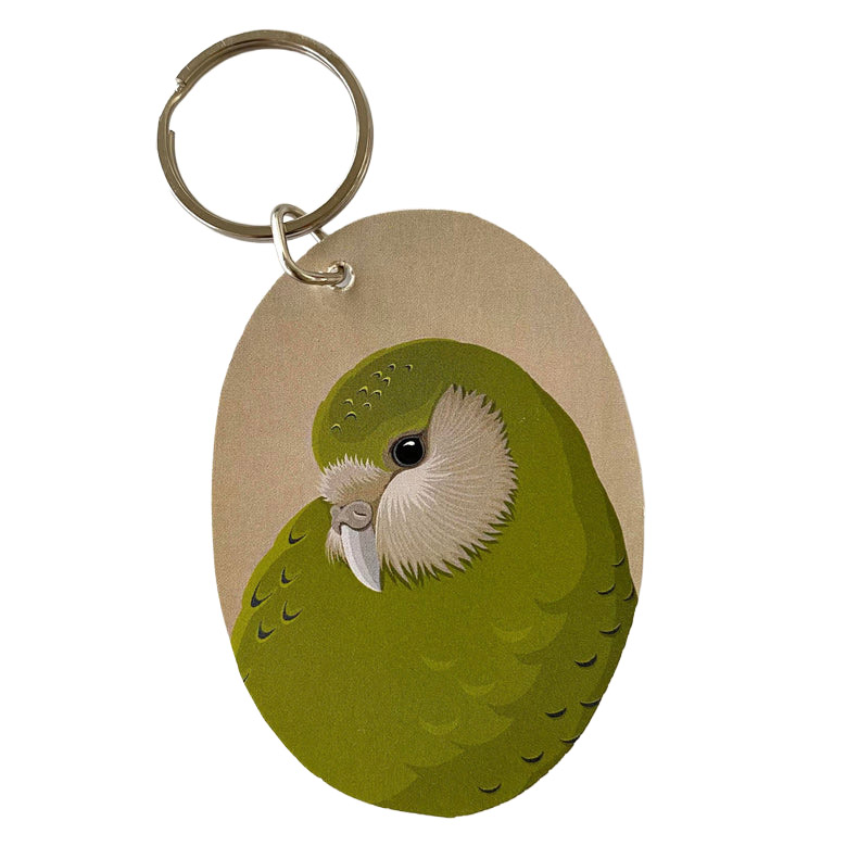 Hansby Design Kakapo Keytag