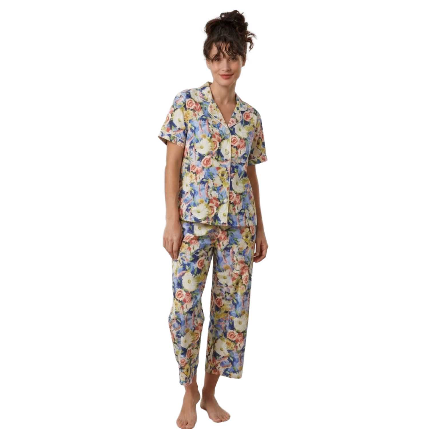 Baksana Rose Capri Pj Set