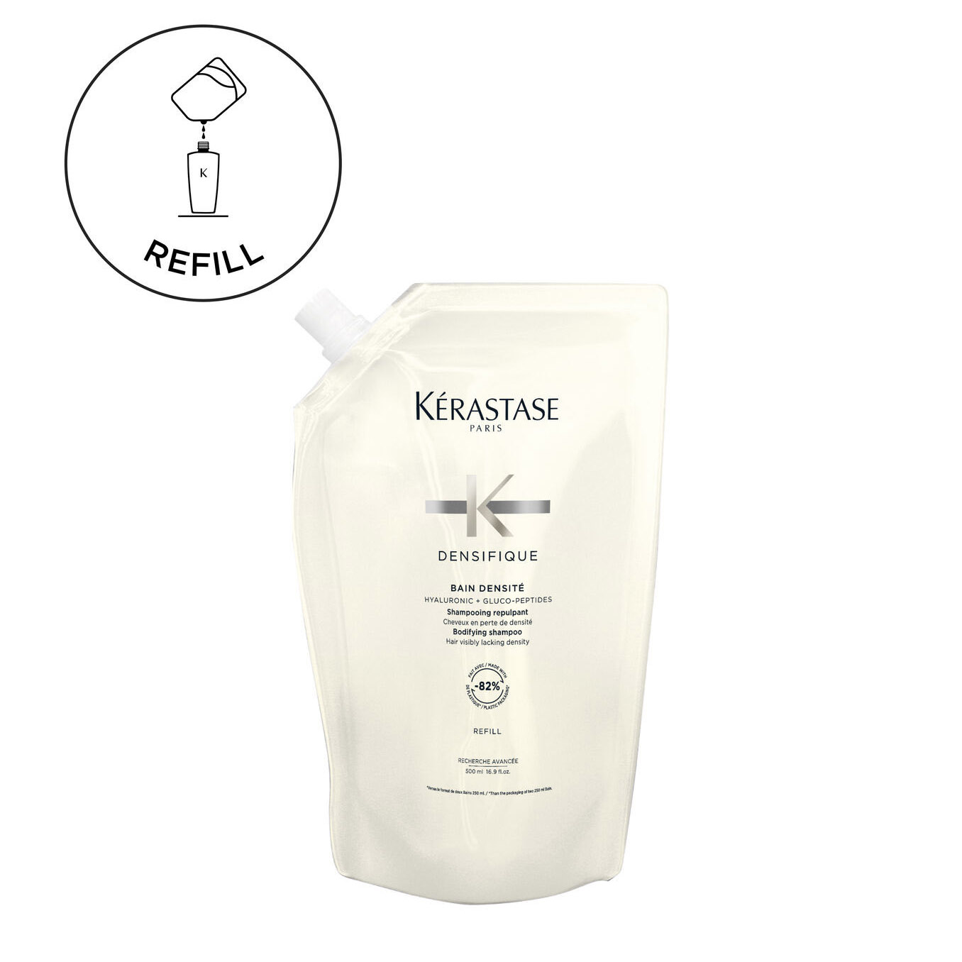 K&eacute;rastase Densifique&nbsp;Bain Densit&eacute; Shampoo Refill 500ml