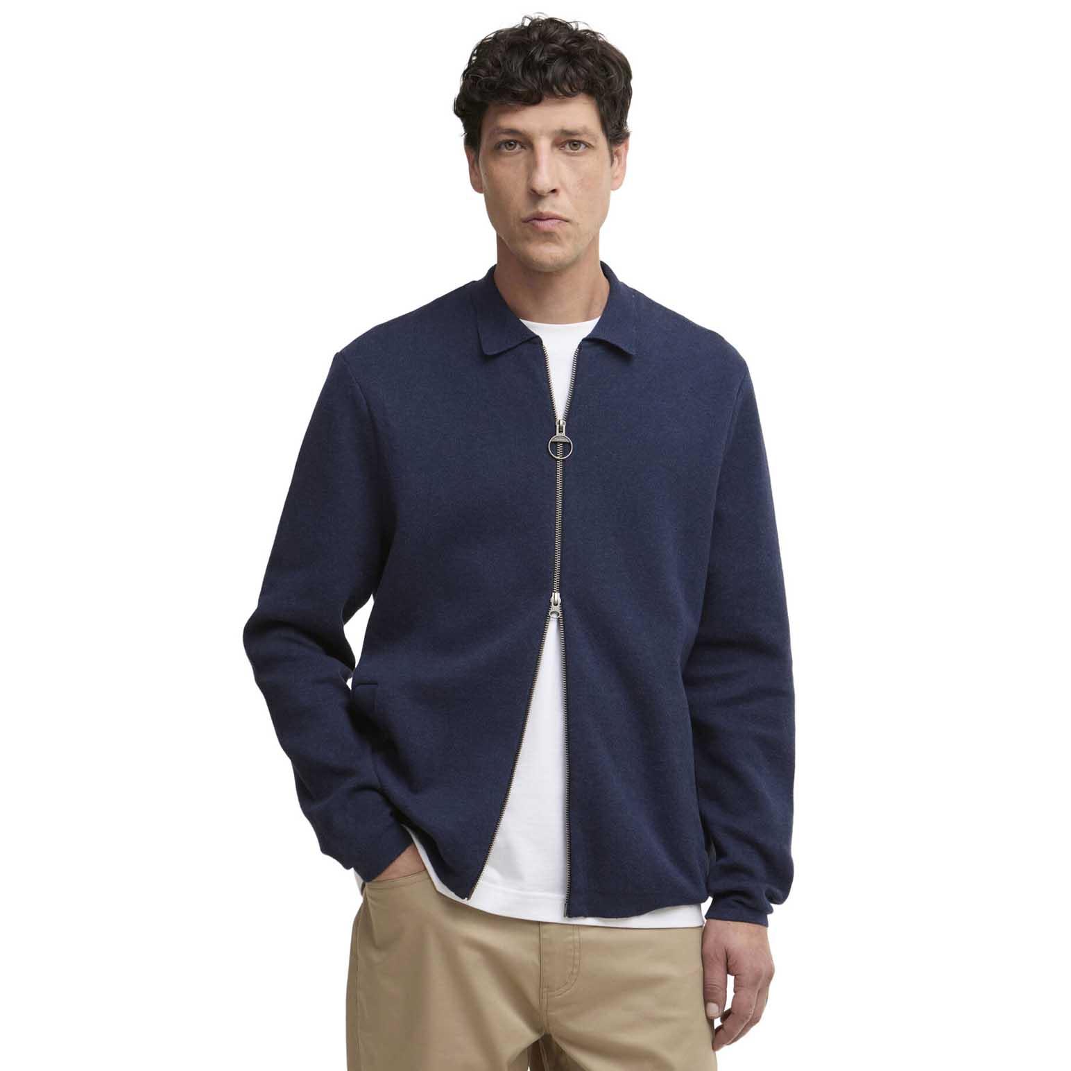 Barbour Crowcombe Knitted Zip-Up Jumper