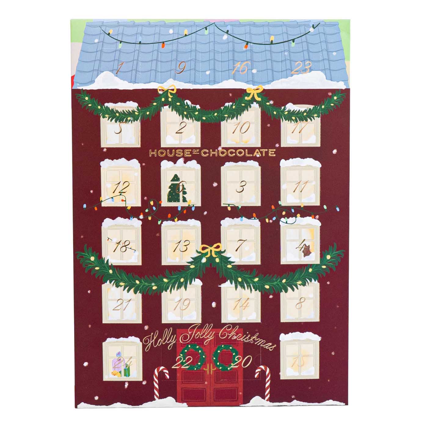 House of Chocolate 24 Piece Chocolate Advent Calendar