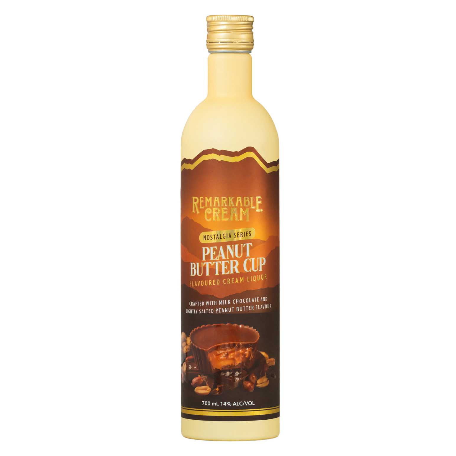 Remarkable Cream Liqueur Milk Chocolate Peanut Butter Cup 700ml