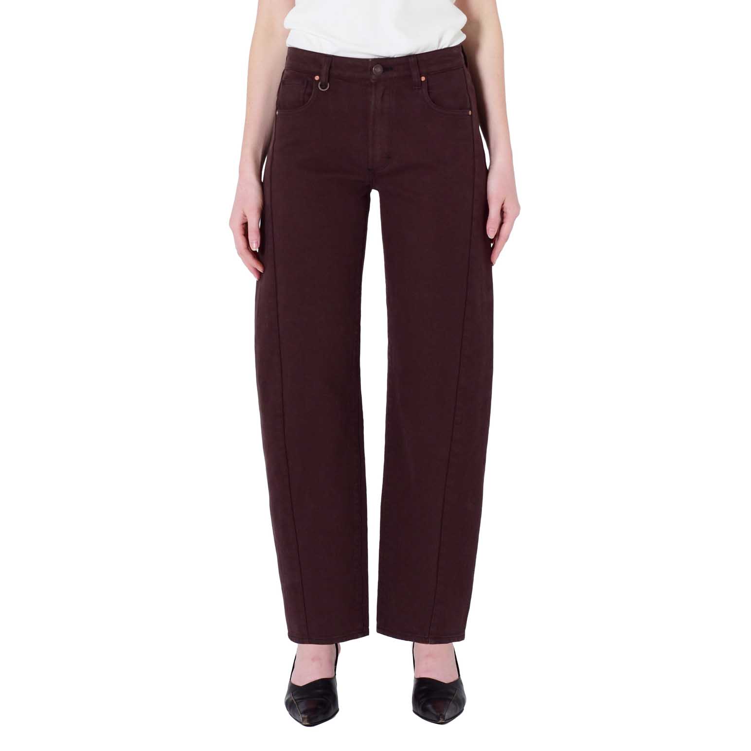 Neuw Amber Barrel Sable Jeans