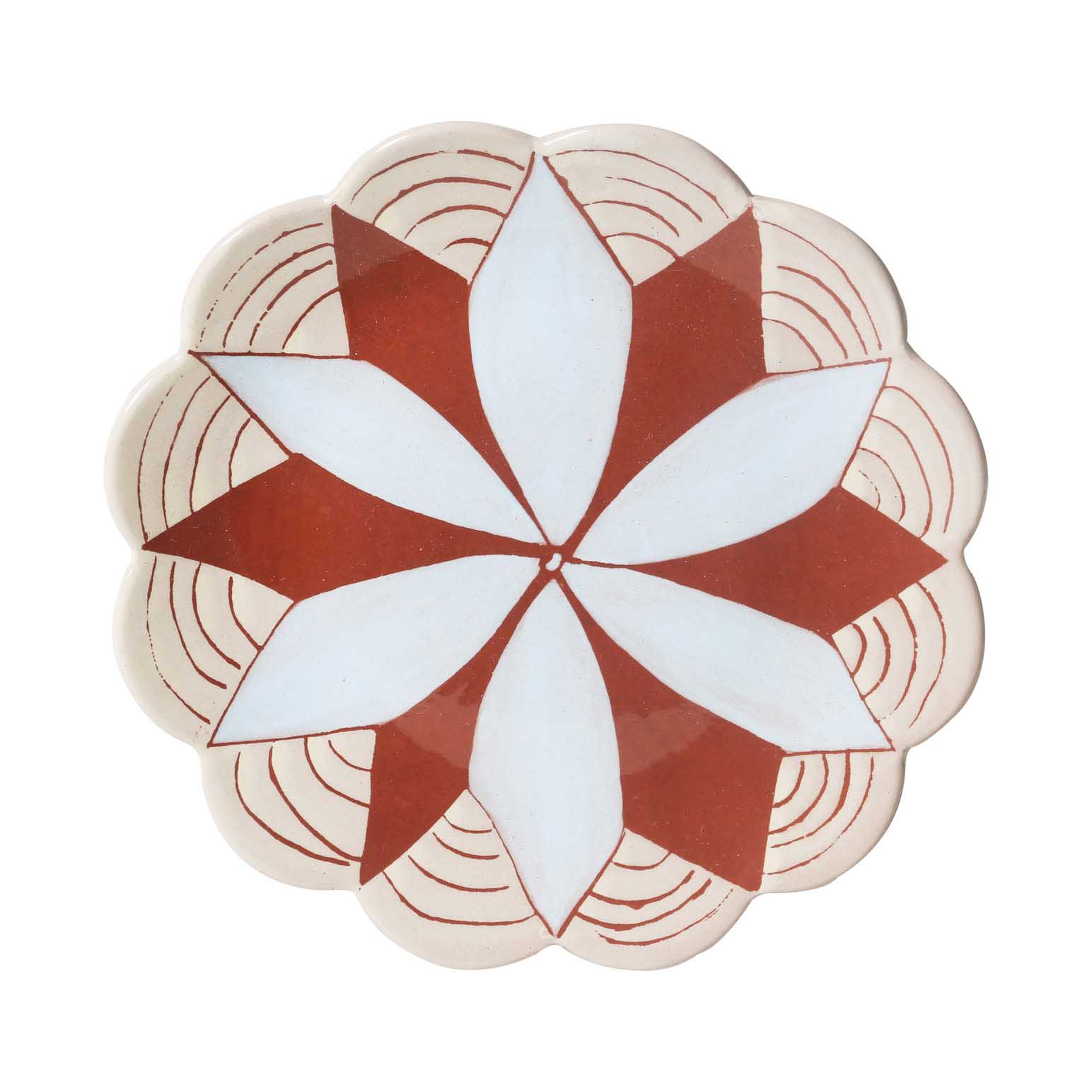 Robert Gordon Plate 18cm Geo - June's Daisy