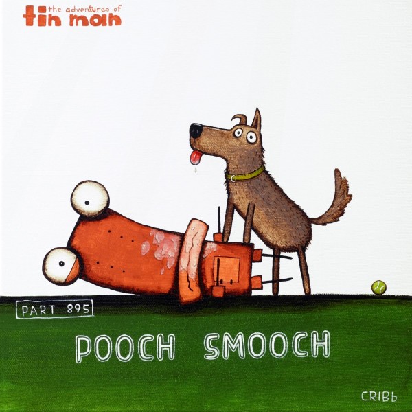 Tony Cribb Pooch Smooch Card
