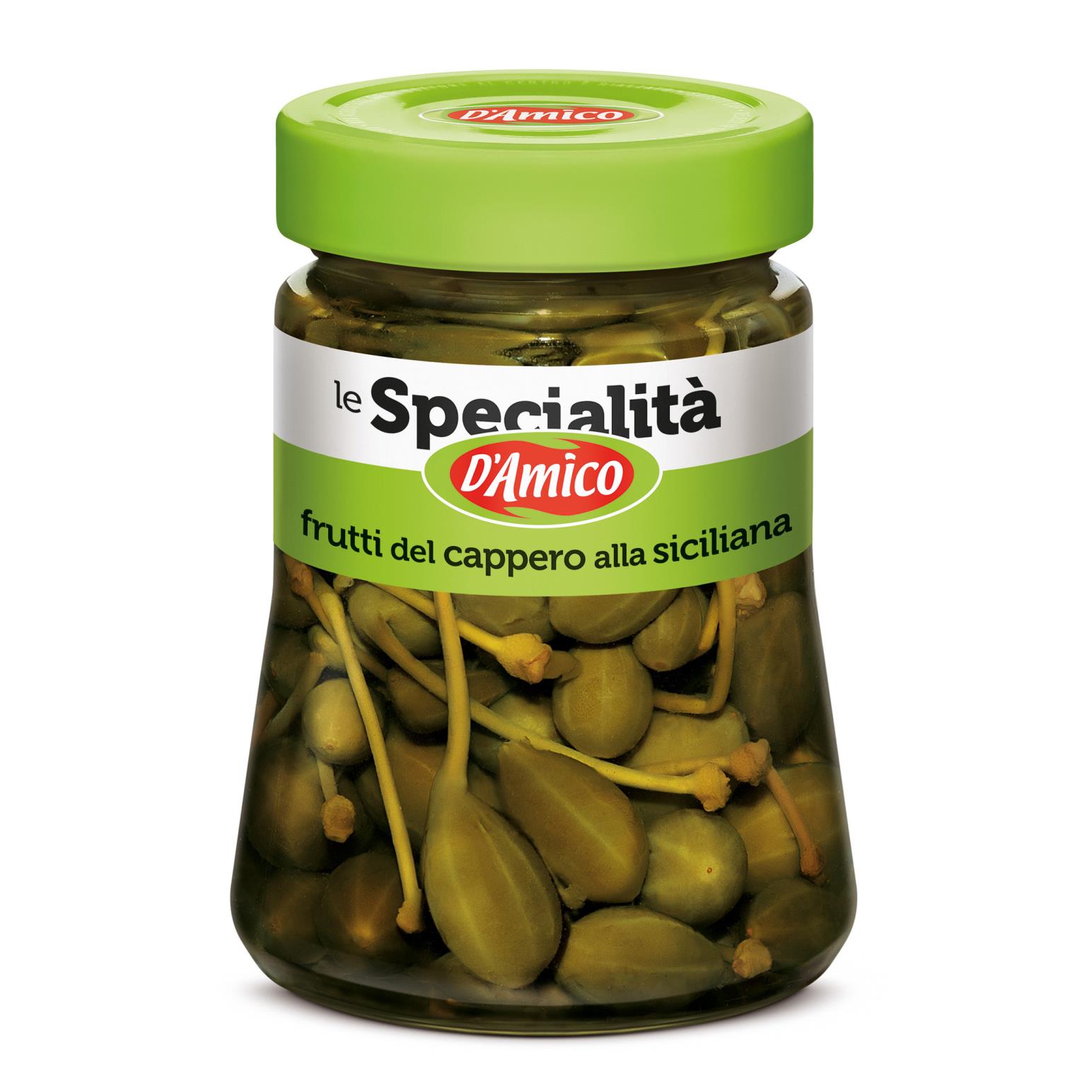 D'Amico Caperberries Sicilian Style 290G