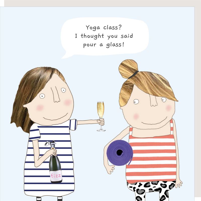 Rosie Made A Thing D Yoga Class