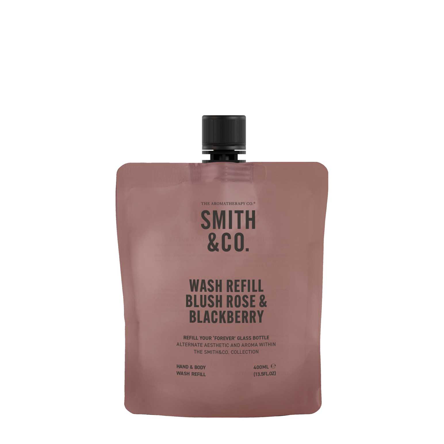 Smith & Co. Wash Refill 400ml - Blush Rose & Blackberry