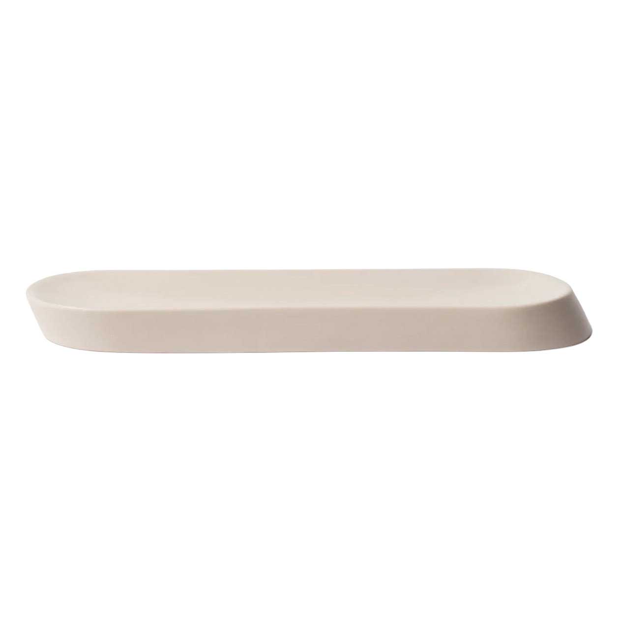 Citt&agrave; Oblique Tray Bone M 26x8x2cmh