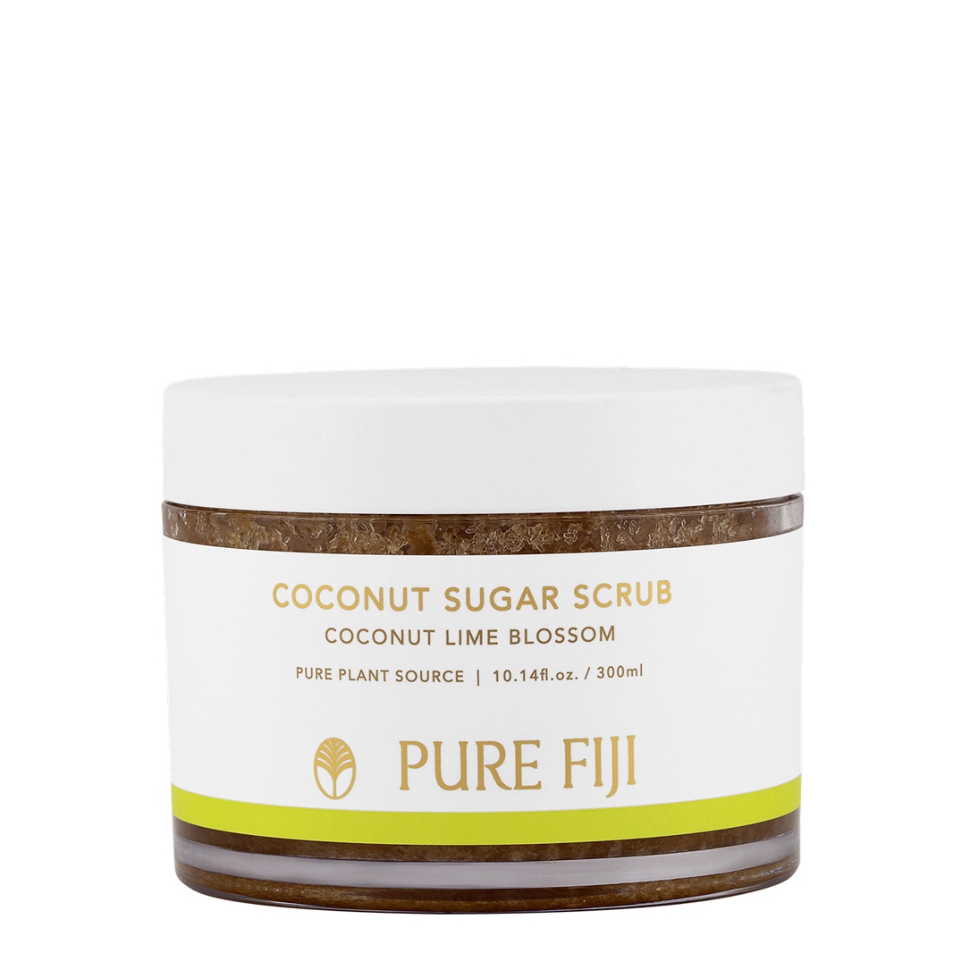 Pure Fiji Sugar Scrub 300ml - Lime Blossom