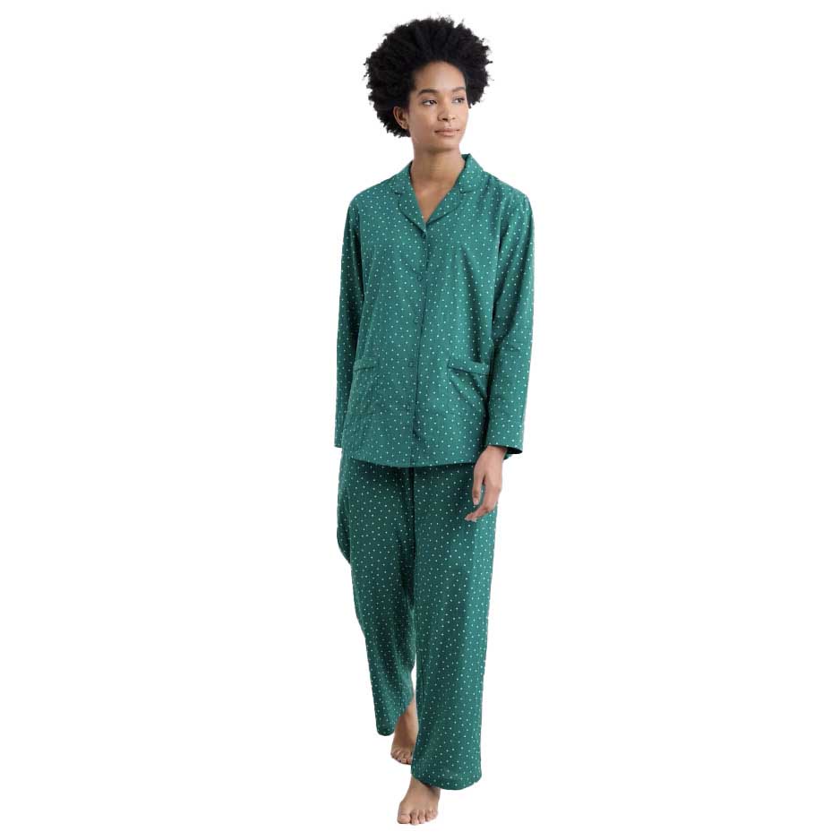 Seasalt Cornwall View Point Pyjamas Rustic Spot Studio Green