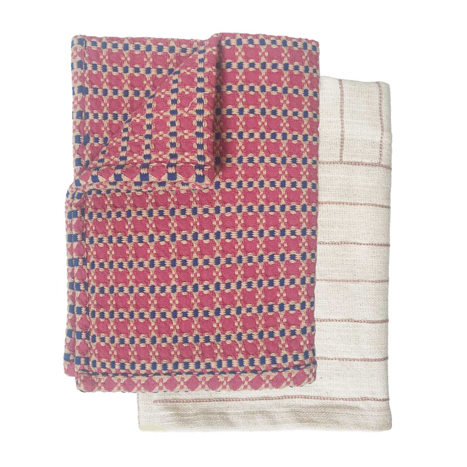 Robert Gordon Tea Towels 2Pk - Rose 55x75cm