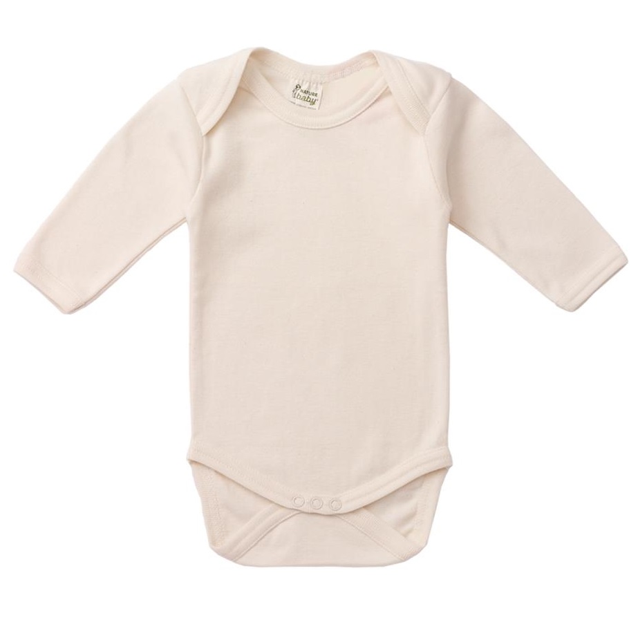 Nature Baby Organic Cotton L/S Bodysuit