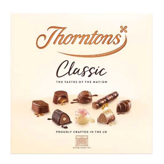 Thorntons Classic Chocolate Box 262g