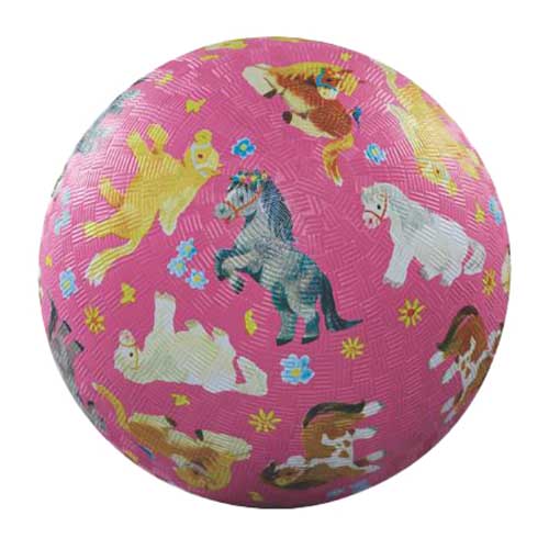 Crocodile Creek 7" Playground Ball - Pretty Ponies