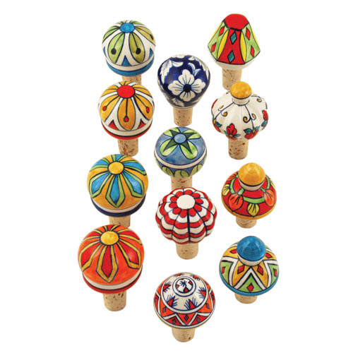 Twine Country Cottage&trade; Assorted Ceramic Stoppers