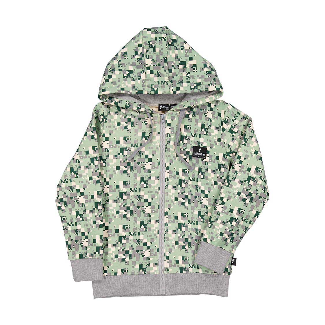 Radicool Dude Pixel Camo Zip Hood