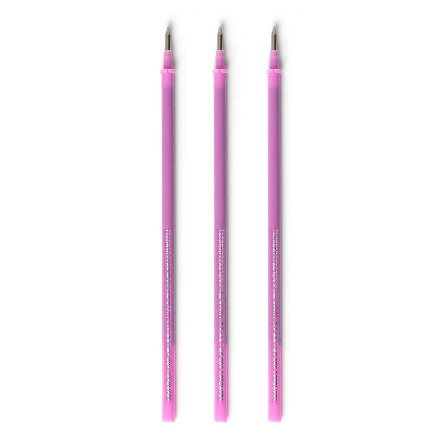 Legami Erasable Gel Pen Refills Pack of 3 - Purple Ink