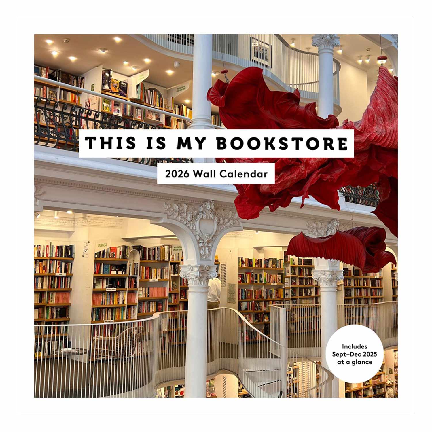 This Is My Bookstore 2026 Wall Calendar