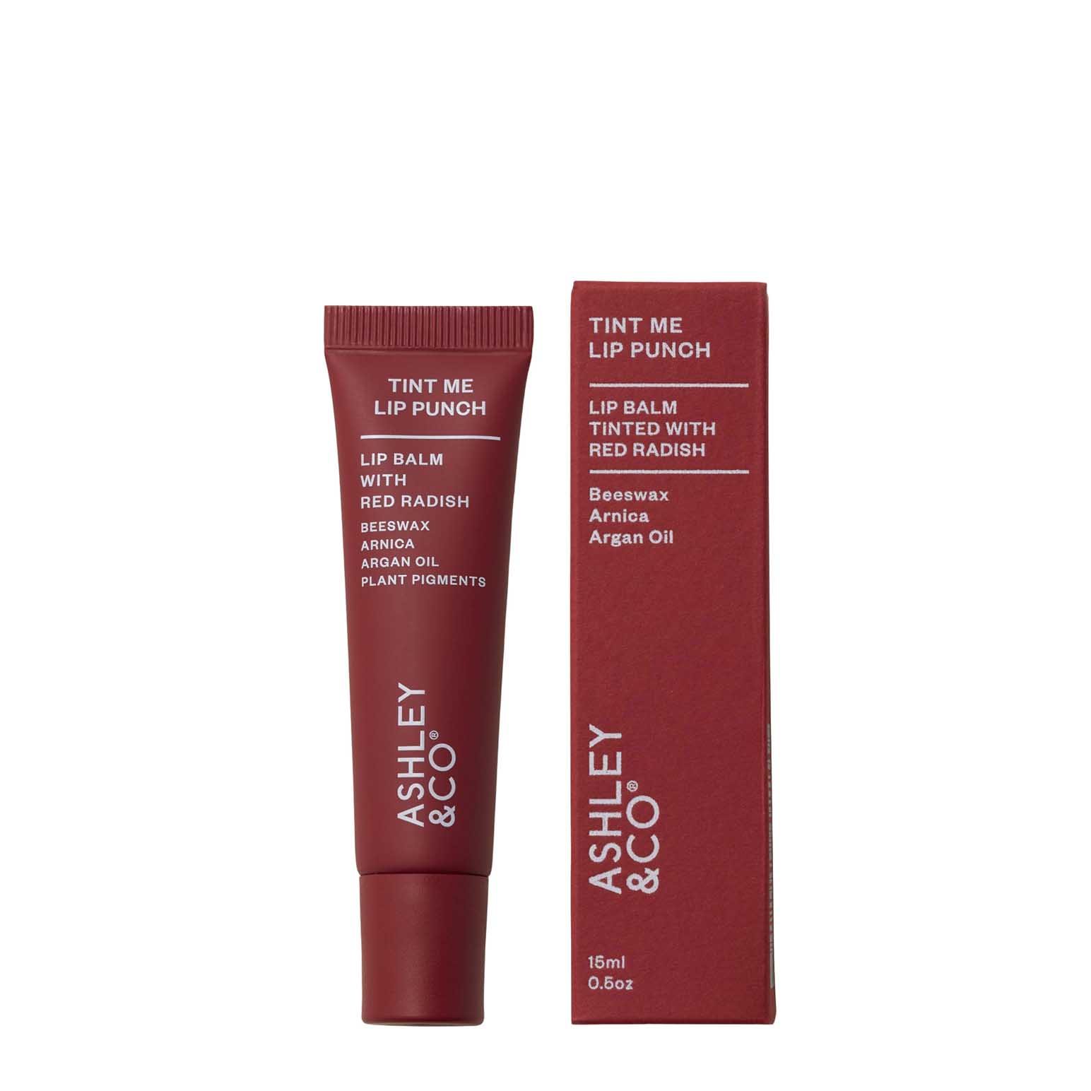 Ashley & Co Tint Me Lip Punch, Red Raddish