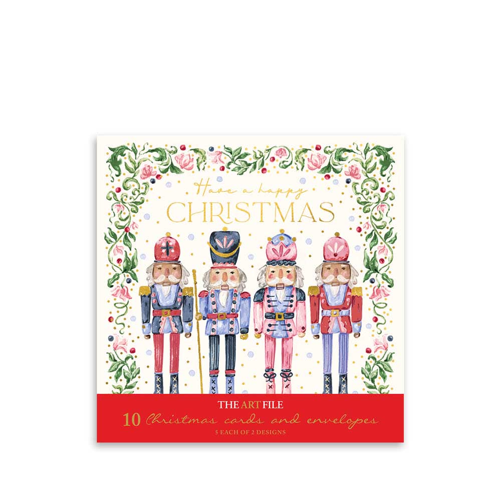 Image Gallery Nutcracker Christmas Card Lux Wallet of 10